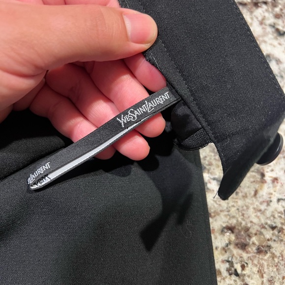 Yves Saint Laurent black skirt - Picture 6 of 7